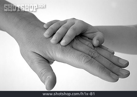 
                Hand, Kindheit, Unterstützung                   