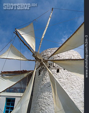 
                Windmühle, Windrad, Griechenland                   