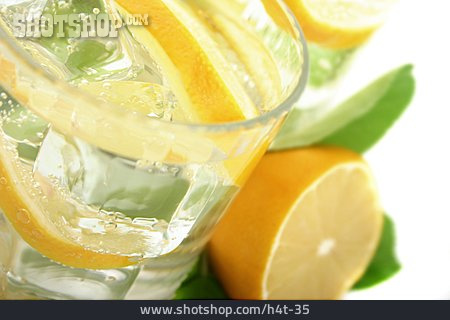 
                Erfrischung, Glas, Mineralwasser, Limonade                   
