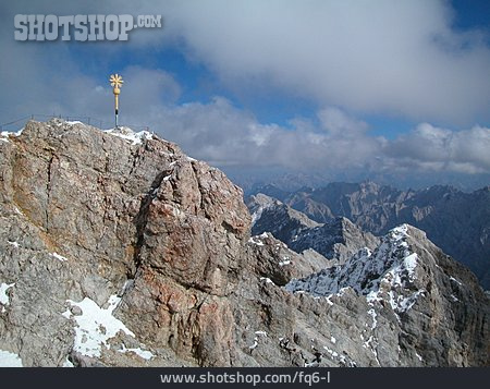 
                Gipfel, Gipfelkreuz, Bergspitze                   