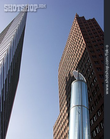 
                Wolkenkratzer, Berlin, Potsdamer Platz                   