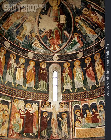 
                Kirche, Fresken, Wandmalerei                   