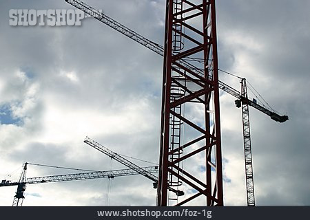 
                Crane, Construction Site                   
