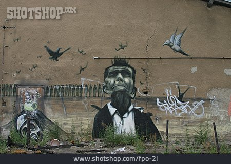 
                Graffiti, Straßenkunst                   