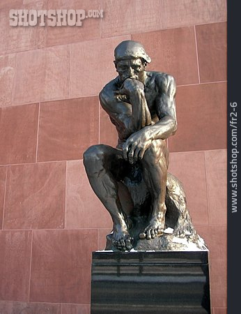 
                Skulptur, Bronze, Der Denker                   