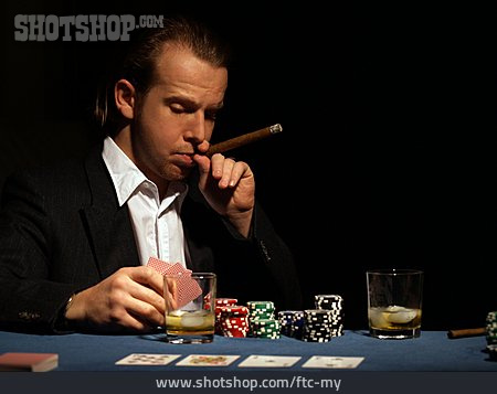
                Poker, Glücksspiel, Spieler                   