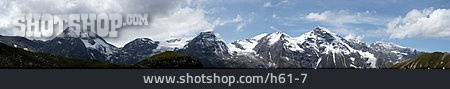 
                Alpen, Bergpanorama, Gebirgskette                   
