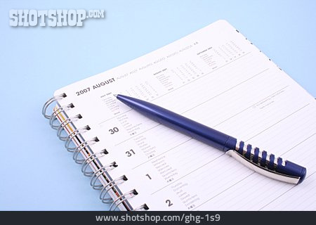 
                Kugelschreiber, Terminkalender                   