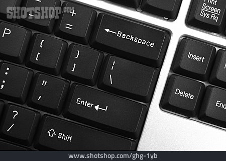 
                Tastatur, Enter, Backspace, Delete                   