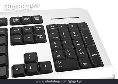 
                Computer, Tastatur, Ziffernblock                   