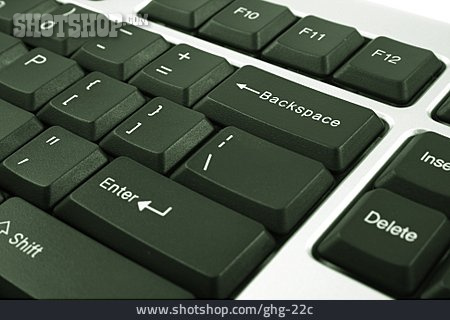 
                Tastatur, Enter, Backspace                   