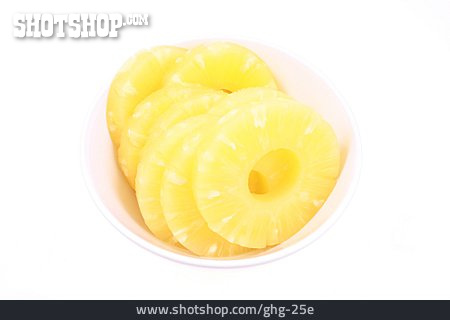 
                Ananas, Ananasscheibe, Ananasring                   