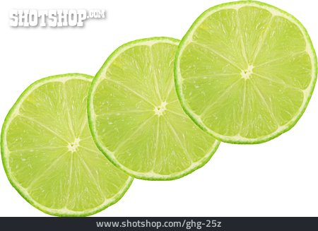 
                Zitrusfrucht, Limonenscheibe                   