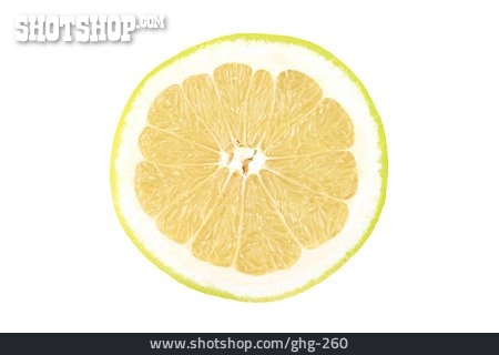 
                Zitronenscheibe, Zitrusfrucht                   