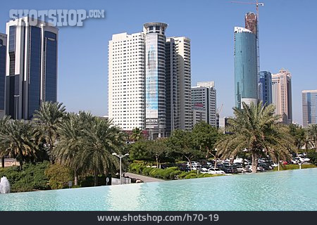 
                Skyline, Hochhaus, Dubai                   