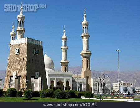 
                Moschee, Minarett, Fujairah                   