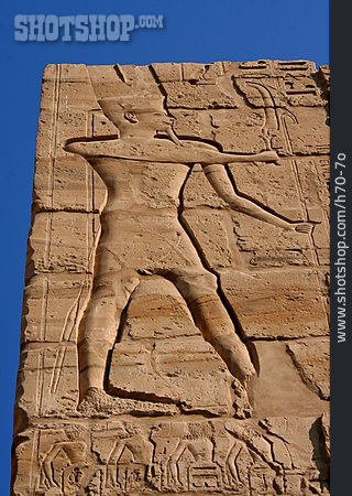 
                Relief, Karnak, Karnak-tempel                   