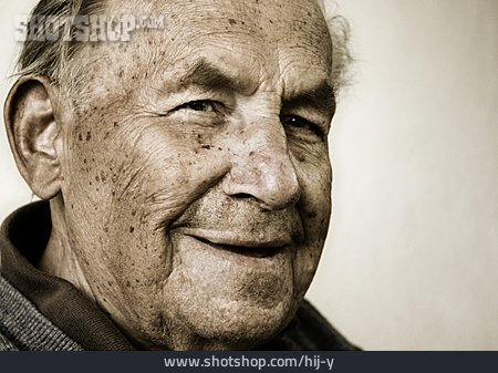 
                Großvater, Senior, Lächeln                   