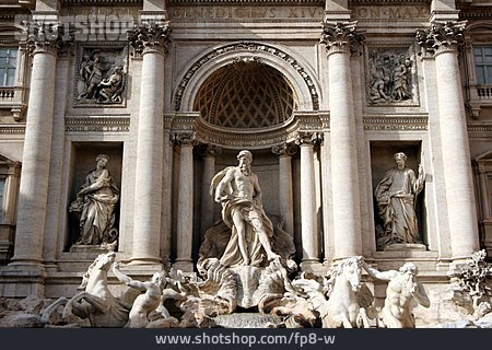 
                Skulptur, Statue, Bildhauerei, Rom, Fontana Di Trevi, Trevi-brunnen                   