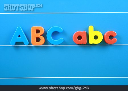 
                In A Row, Letters, Alphabet                   
