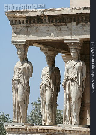 
                Akropolis, Athen, Erechtheion, Karyatiden                   