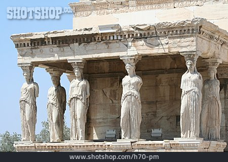 
                Akropolis, Athen, Erechtheion, Karyatiden                   