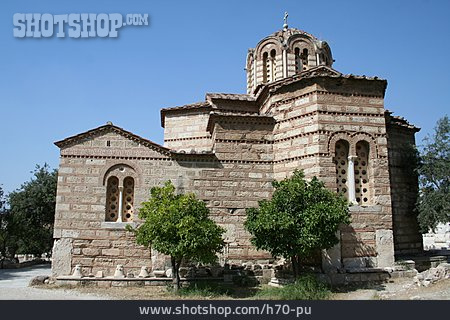
                Kirche, Athen, Agora, Byzantinisch                   