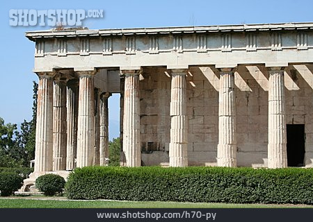 
                Tempel, Athen, Hephaisteion, Agora                   