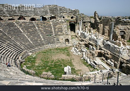 
                Antik, Amphitheater, Side                   