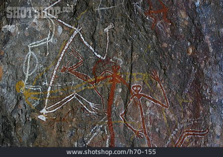 
                Aboriginal, Geist, Felsmalerei, Nourlangie, Urzeit                   