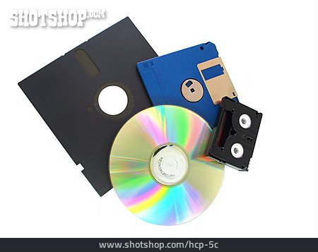 
                Datenträger, Cd, Diskette, Kassette                   