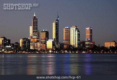 
                Skyline, Australien, Perth                   