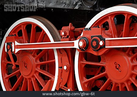 
                Historische Technik, Lokomotive, Dampflok                   