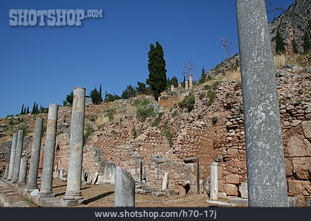 
                Säulen, Griechenland, Delphi                   