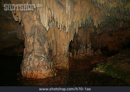 
                Tropfsteinhöhle, Stalagmiten, Stalagtiten                   