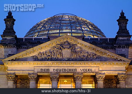 
                Berlin, Reichstag, Reichstagskuppel, Glaskuppel                   