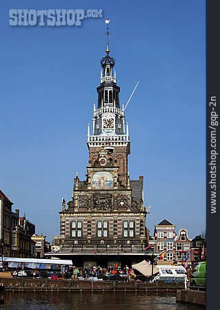 
                Turmuhr, Käsemarkt, Alkmaar                   