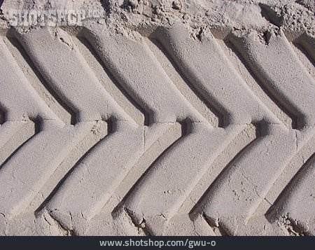 
                Sand, Traktorspur, Reifenprofil                   