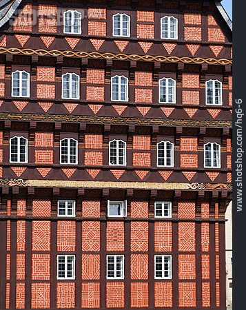 
                Braunschweig, Zollhaus, Fachwerkfassade                   