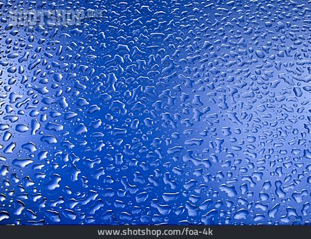 
                Blau, Wassertropfen                   