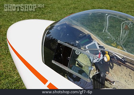 
                Cockpit, Segelflugzeug                   