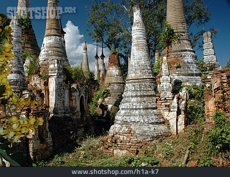 
                Buddhism, Stupa, Myanmar                   