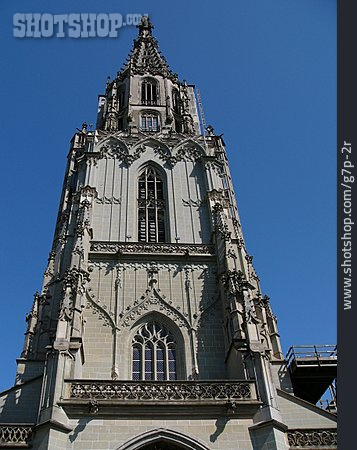 
                Kirchturm, Berner Münster                   