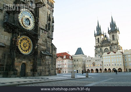 
                Prag, Tschechische Republik, Teynkirche                   