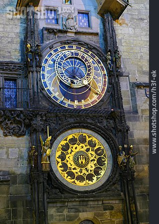 
                Prag, Rathausuhr, Astronomische Uhr                   