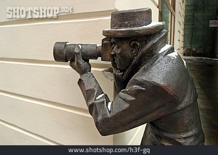 
                Fotograf, Skulptur, Statue                   