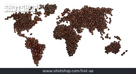 
                Welt, Kaffeebohnen                   