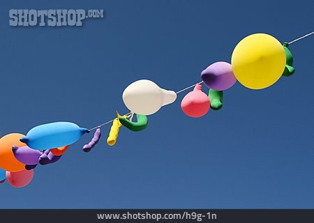 
                Bunt, Luftballon, Girlande                   