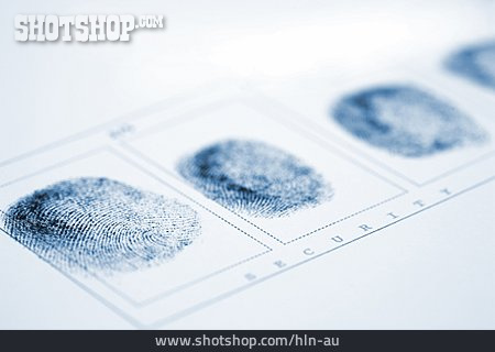
                Fingerabdruck, Identifizierung                   