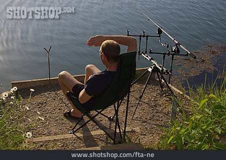 
                See, Angler, Weitblick                   